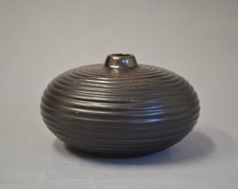 Studio vase  -  ceramic  vase - Germany -  vintage retro - - German Studio - natural