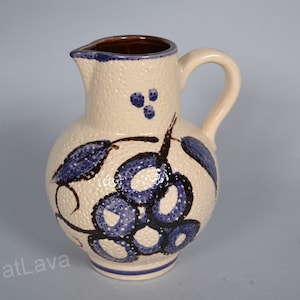Scheurich 419-18 西ドイツ 花瓶 / 水差し / ピッチャー、ミッド Scheurich 419-18 西ドイツ 花瓶 / 水差し / ピッチャー、ミッド