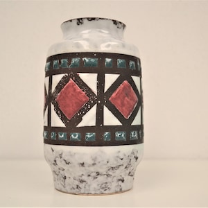 East German pottery vase VEB Haldensleben (DDR) - 3056 - Vintage Retro