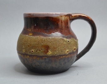 Vintage West German Fat Lava Vase, Possibly Made by Kubicek. Model