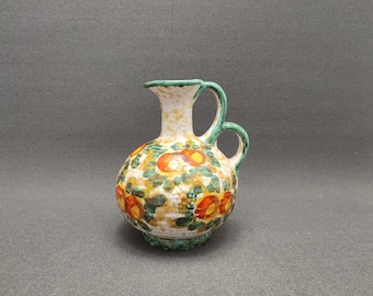 West German  Marei pottery handle vase - 1303 - WGP Retro Vintage Ceramic 1970s
