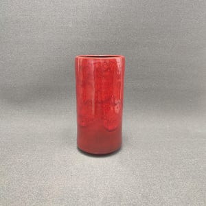 Red  German  studio pottery by Hartwig Heyne ( Hoy ) - WGP Vintage retro Germany