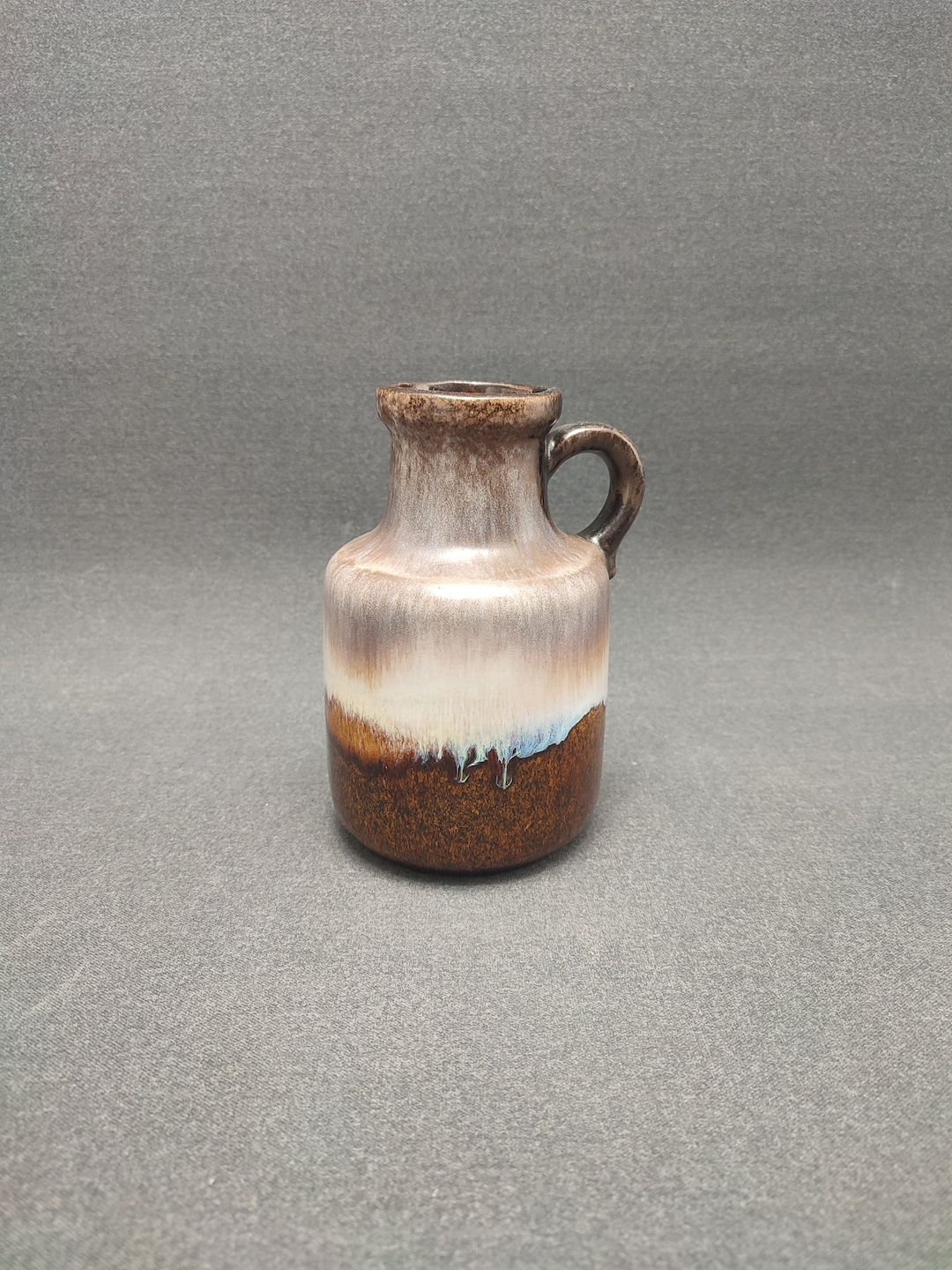 シューリッヒ社 Fat Lav花瓶 W.Germanyヴィンテージ 陶器 花器 西ドイツ ヴィンテージ シューリッヒ ベース ファットラヴァ