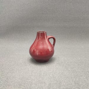 Red  German  studio pottery by Hartwig Heyne (Hoy)
