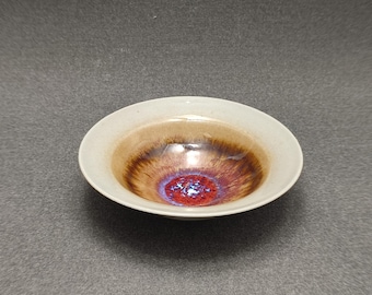 Unknown mid century ceramic dish / bowl -  70s vintage - Studio pottery