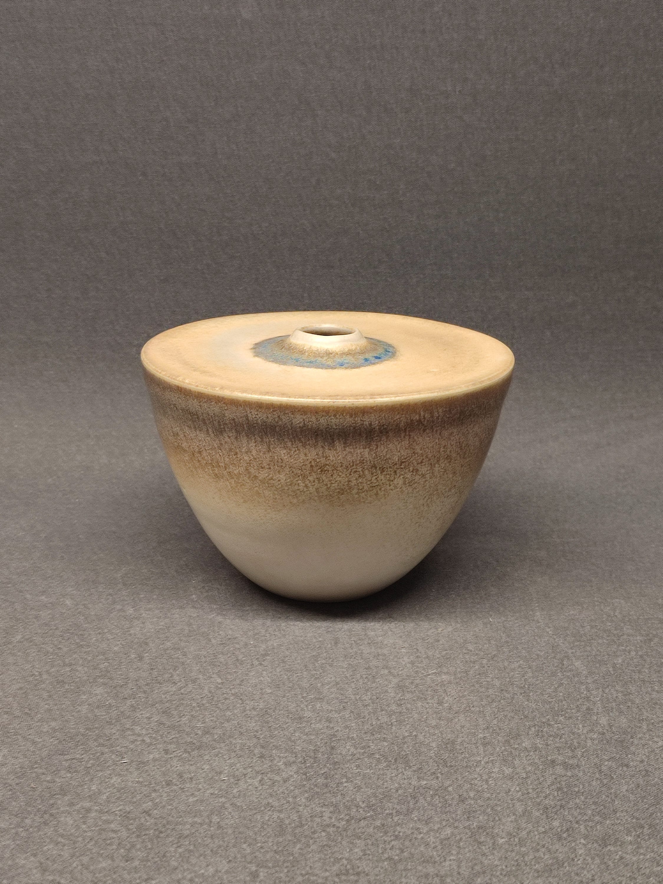 Unbekannter Hersteller Mid Century Vase - 60er - 70er Jahre Vintage - Studiokeramik