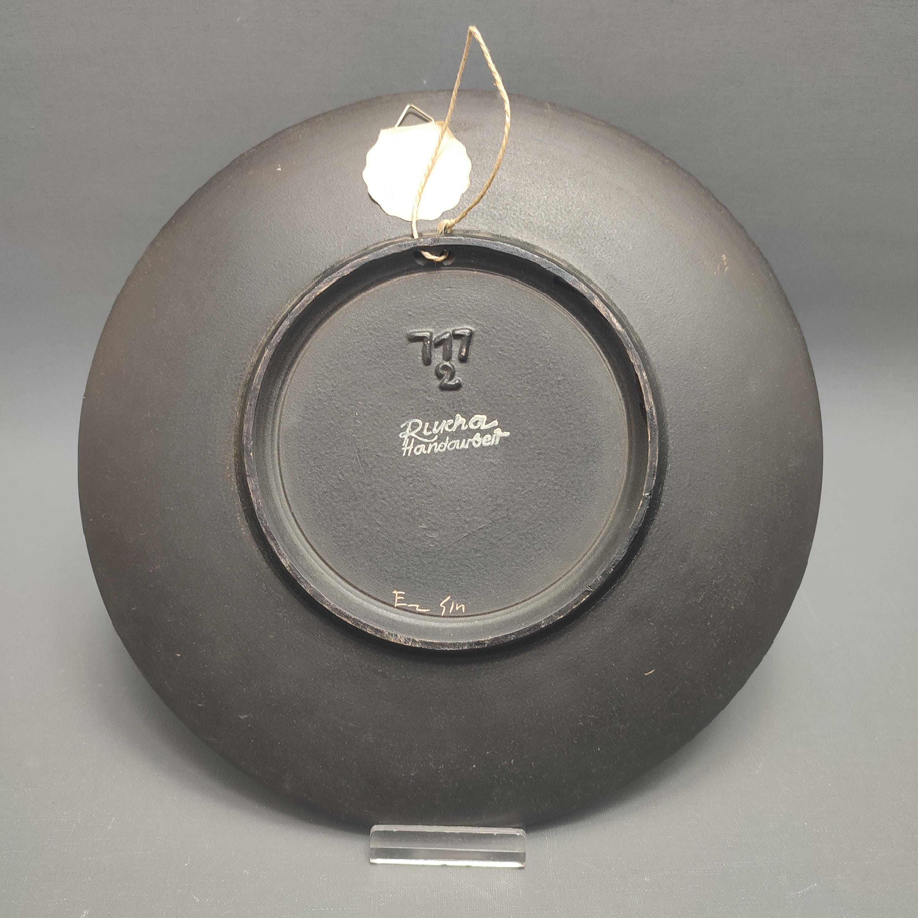 West German Fat Lava Wallplate by Ruscha - Maske - 717 / 2