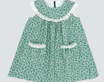 Vintage style summer dress for Toddler.
