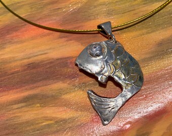 Fun fish pendant