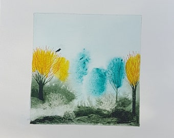 Watercolor Miniature - Landscape