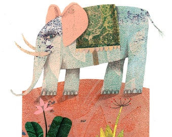 little elephant illustration