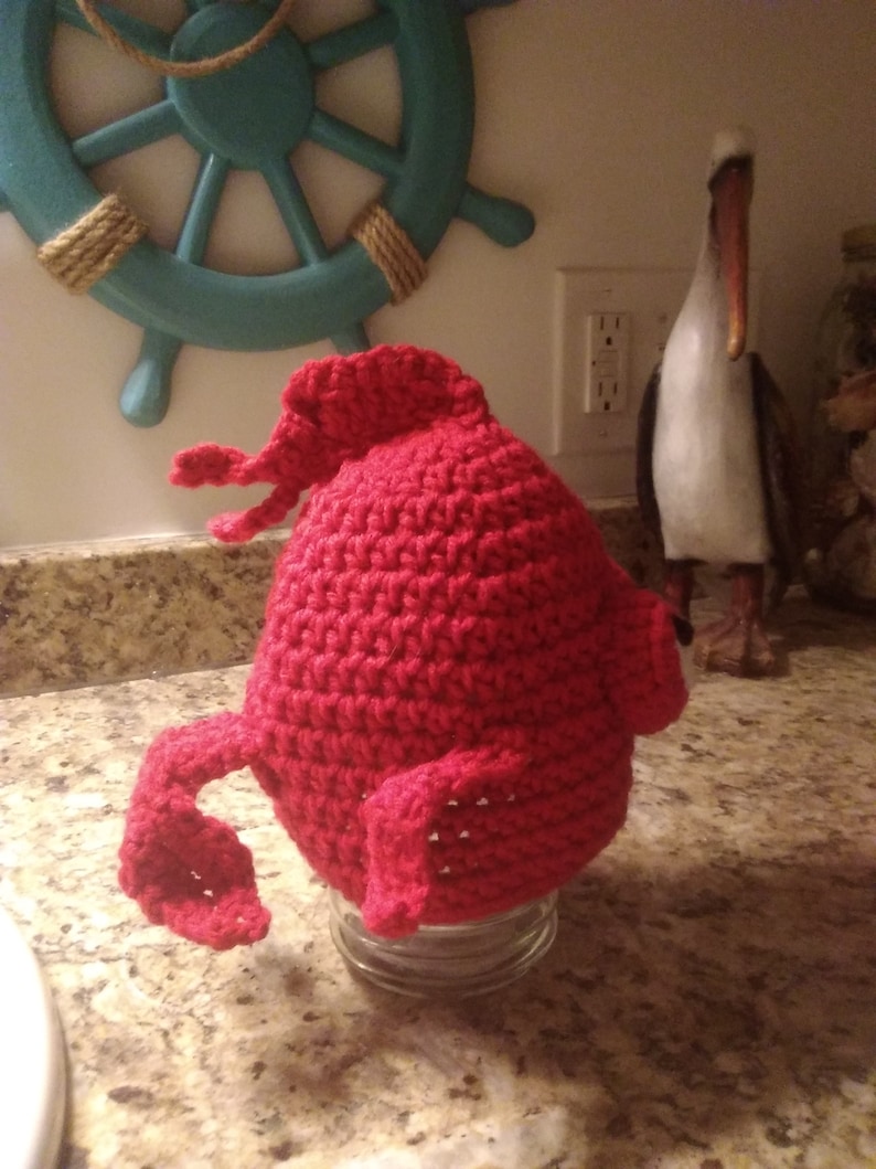 Red goldfish with bubble eyes