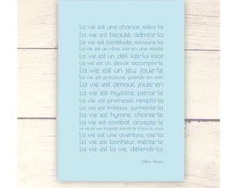 Mere Teresa Etsy France