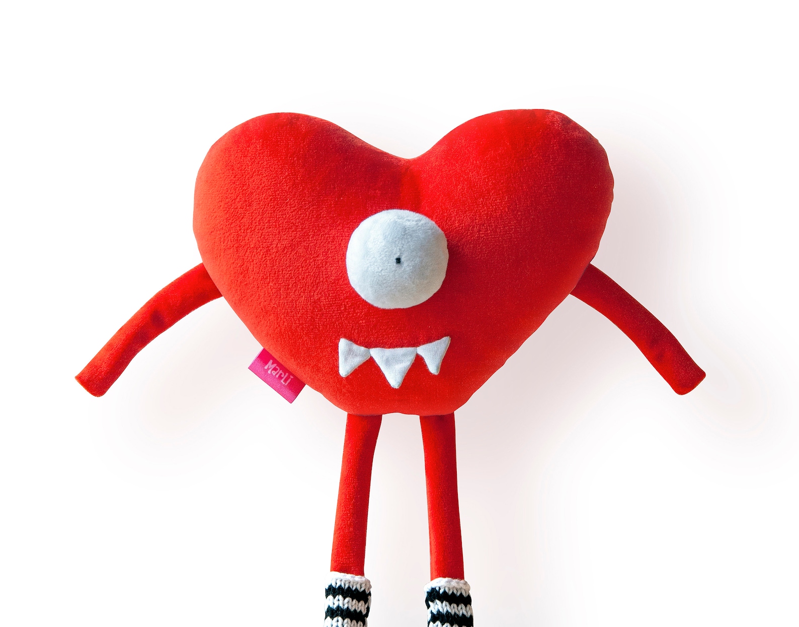 Unique handmade stuffed plush Heart child friendly toy in Etsy