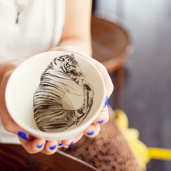 Tea Cup  Tiger