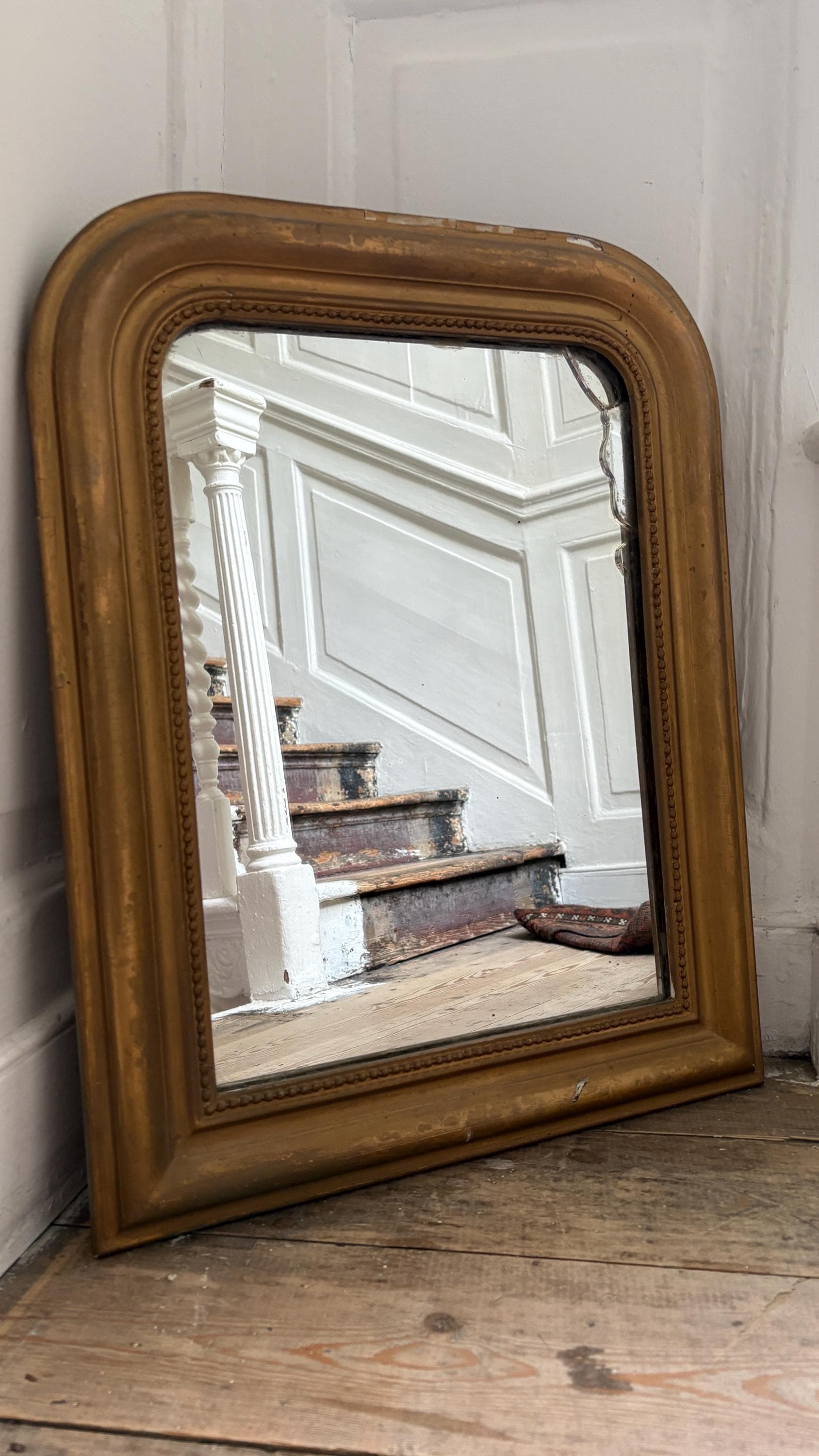 Louis Philippe Antique Mirror - Etsy