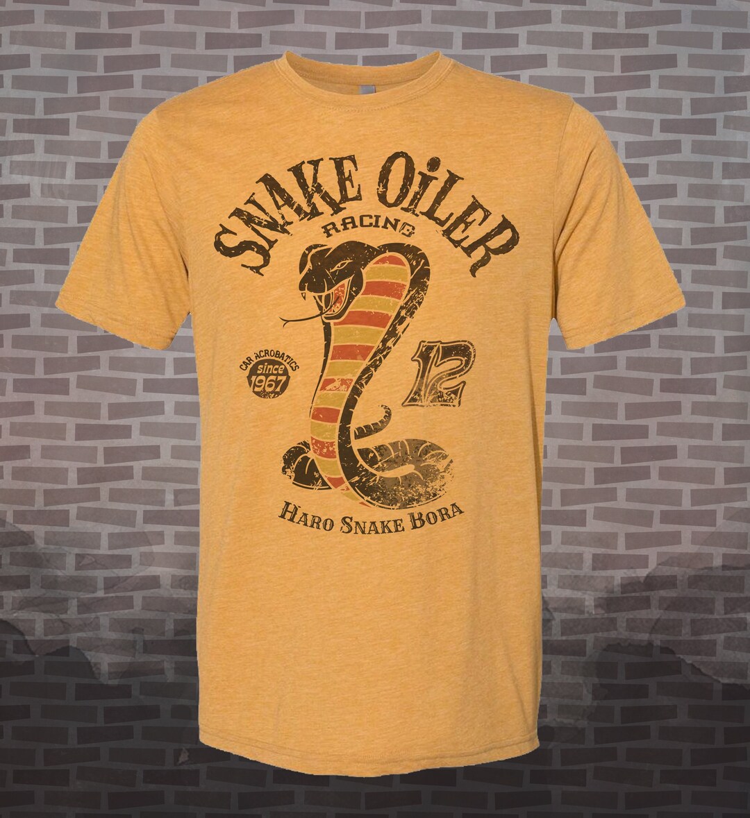トップス 1970s vintage tshirt snake Vintage 1970's ZZ Top Rock Band Cotton T-shirt, Rattle Snake