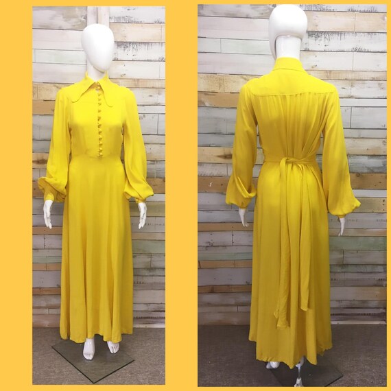 ON RESERVE -do not purchase. . 70s Bright Yellow O