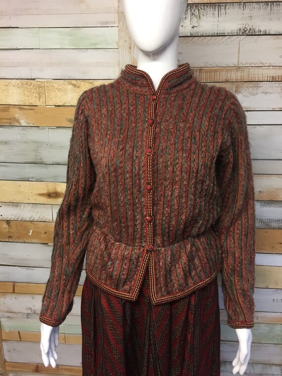 Bill Gibb knitwear  4-piece  autumn ensemble. jac… - image 2