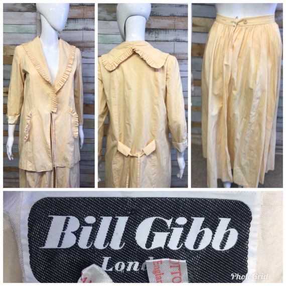 Gorgeous Vintage Bill Gibb highly collectable 2-pi