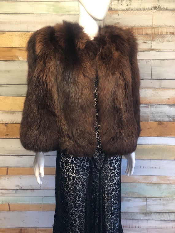 Statement fur 1930's/40's stole/cape