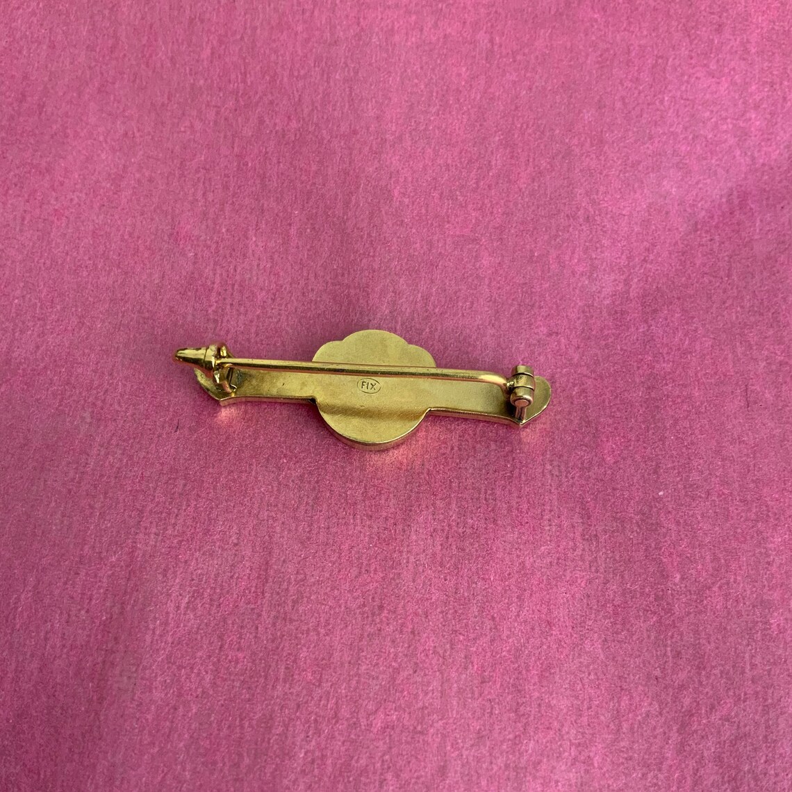 Brooch woman's Face 1910. Etsy