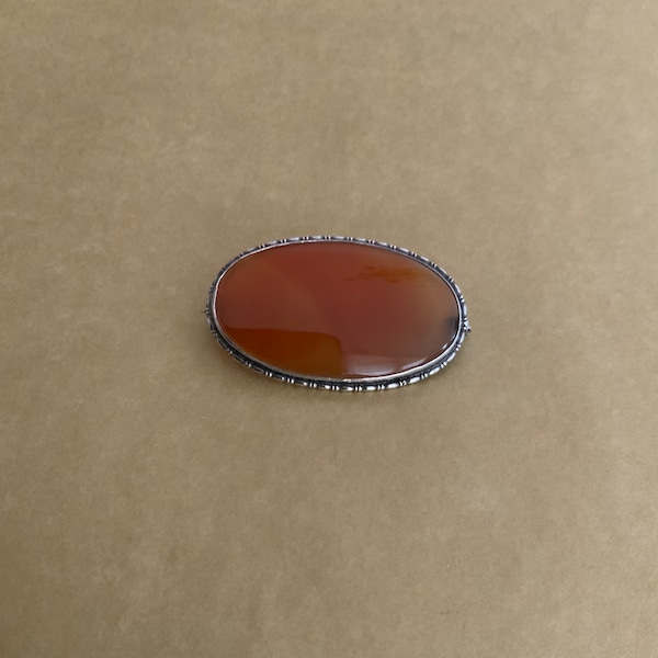 Broche en agate 1950.