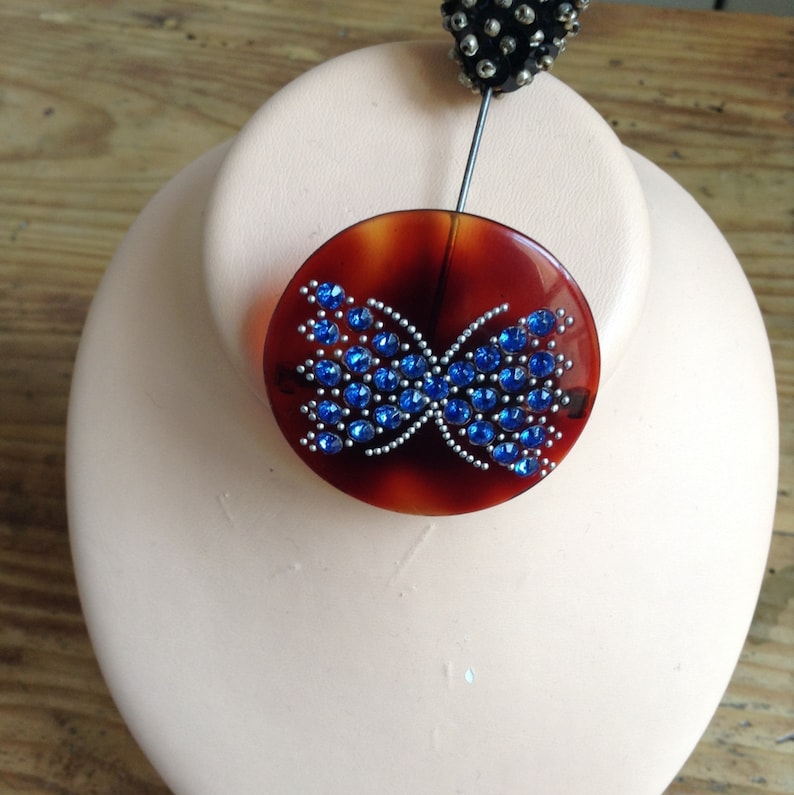40s resin brooch Etsy