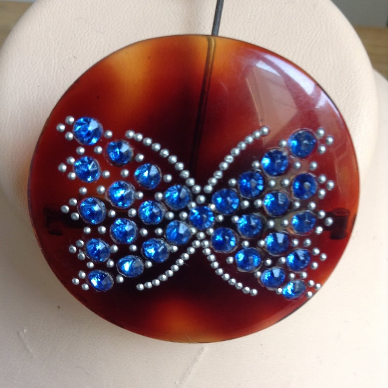 40s resin brooch Etsy