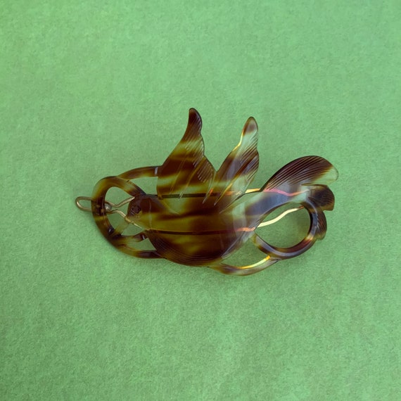 1940’s « bird » hair clip.