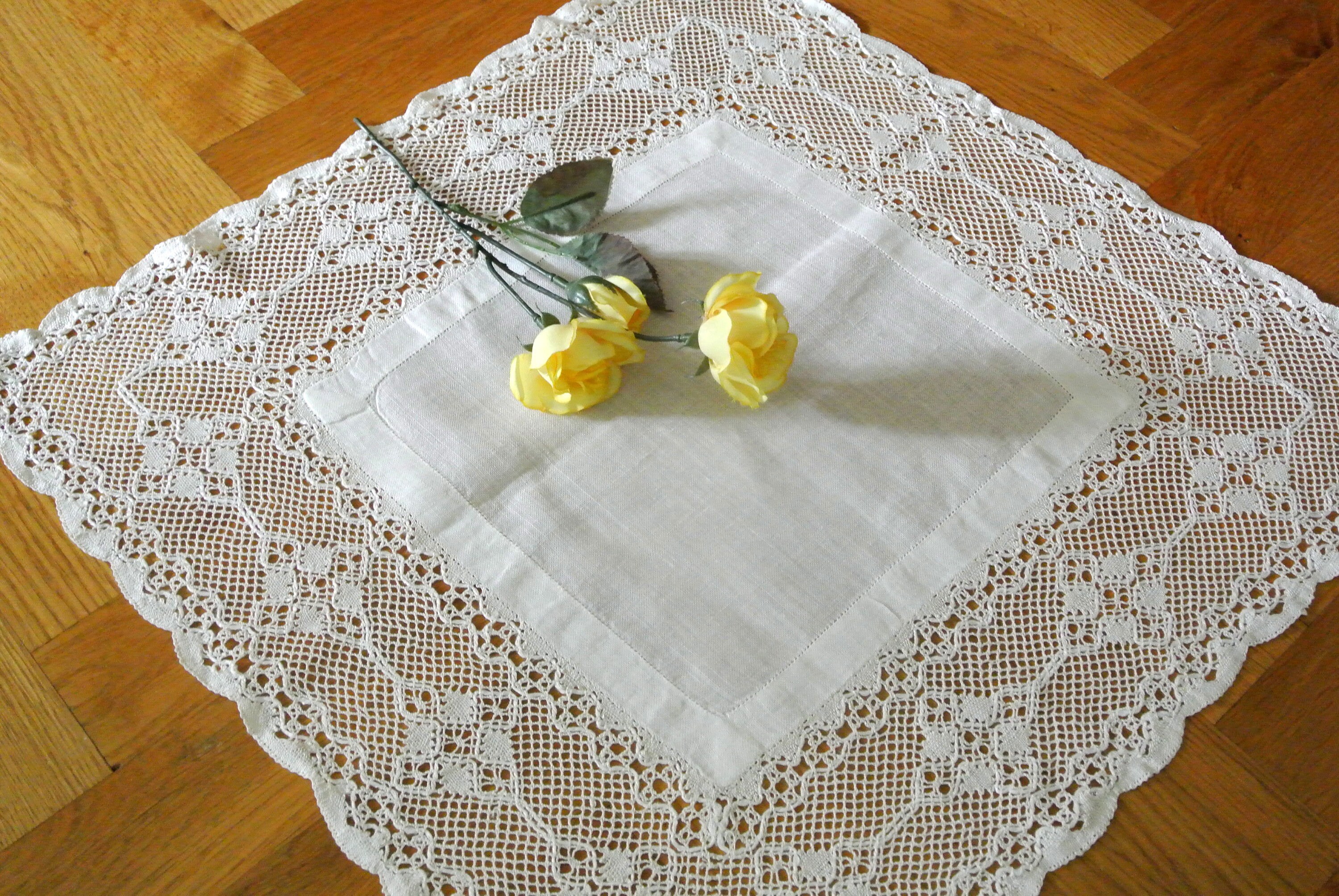 ⛰Deutsch 1930 Handarbeit【Klöppelspitze】 ❤️Deutsch 1930 Handarbeit【Klöppelspitze】