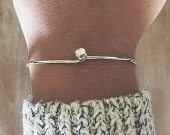 Cape Bangle .925 Sterling Silver