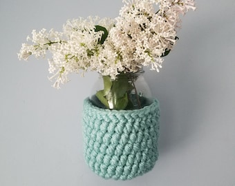 PATTERN, Crochet basket diy for the Simple Bolster Hanging Basket, Get the pattern here