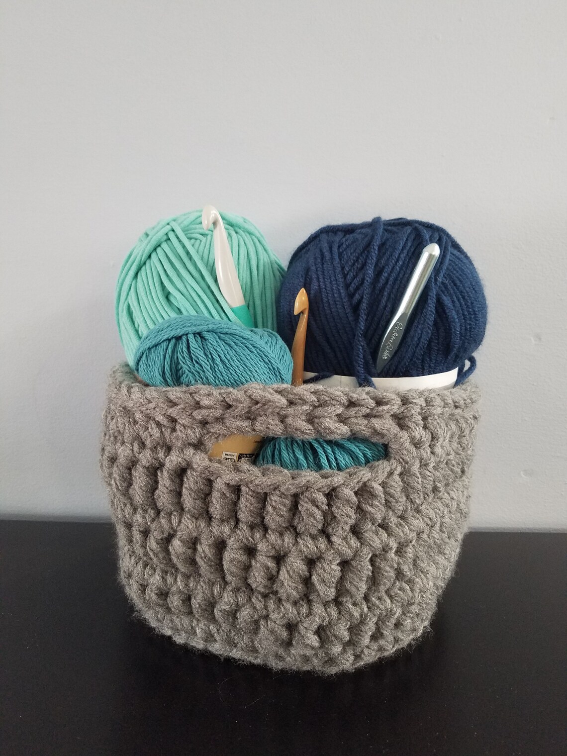PATTERN Alternate Bolster Basket Pattern Crochet Basket Etsy