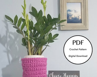 PATTERN, Crochet Basket Pattern, Three Sizes, Basket DIY, Bolster Ridge Basket Trio, Digital Download, PDF