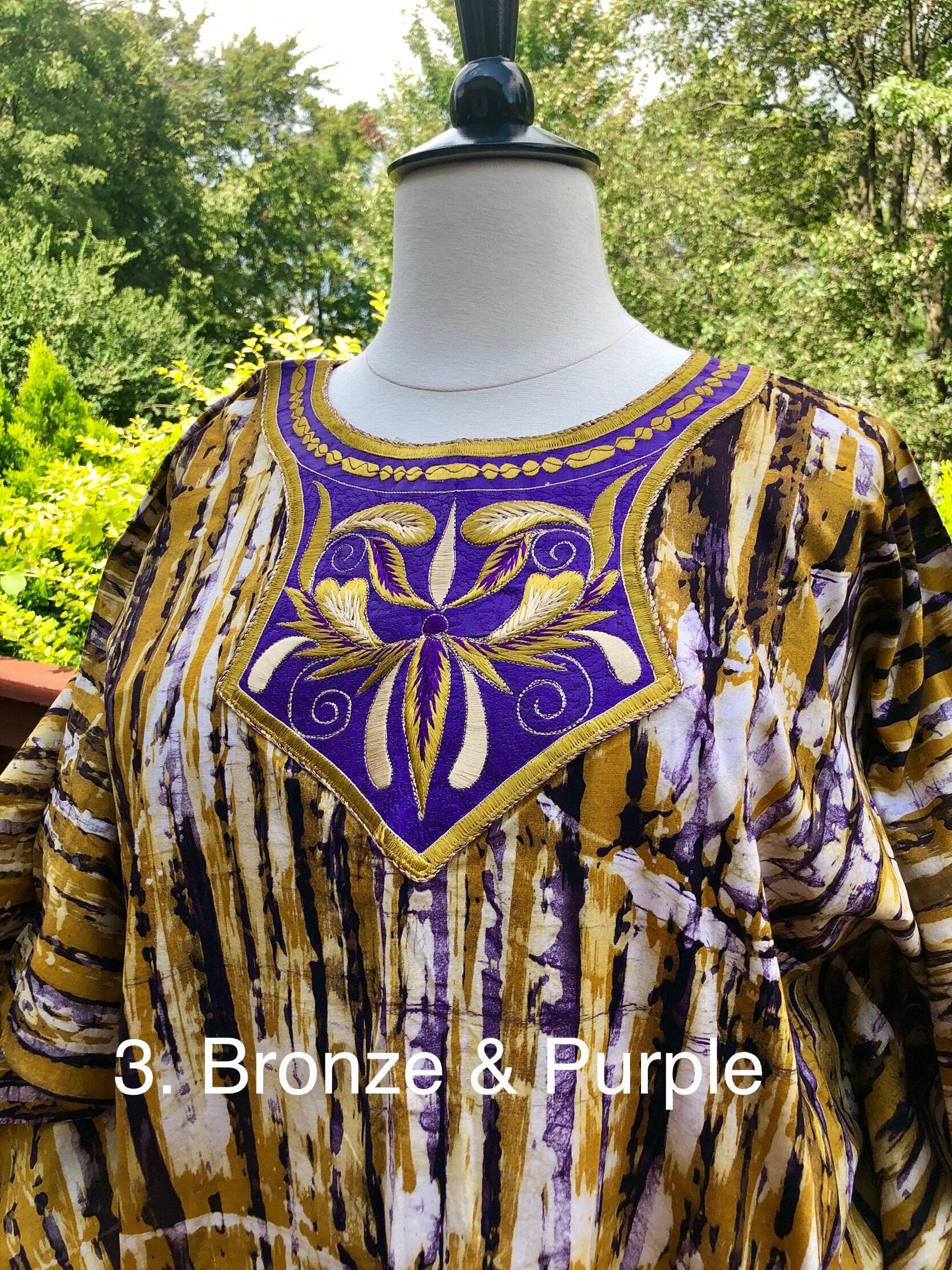 African print caftans sale