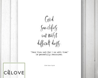 God sanctifies our most difficult days -  INSTANT download  8x10 size