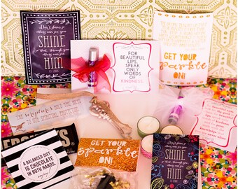 Girls camp handouts - SET of all 5 designs -  INSTANT download  / Young Women LDS quotes