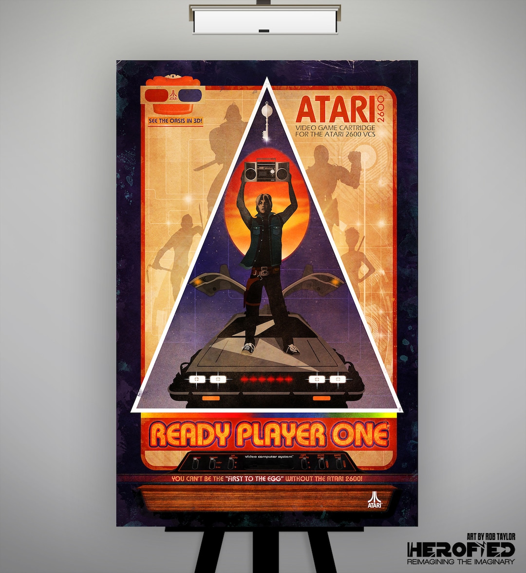 アート・デザイン・音楽 Art of Atari Poster Collection: Includes