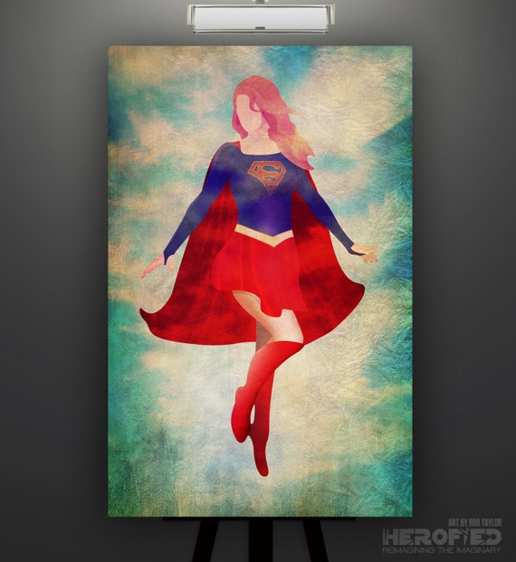 Inspired Supergirl: In Flight 11X17 Supergirl pillowcase | Etsy