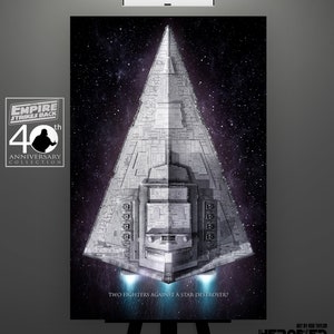 Star Wars Imperial Star Destroyer Art Print by Herofied / Material options also include Metal, Canvas, & Acrylic / Ship Series
