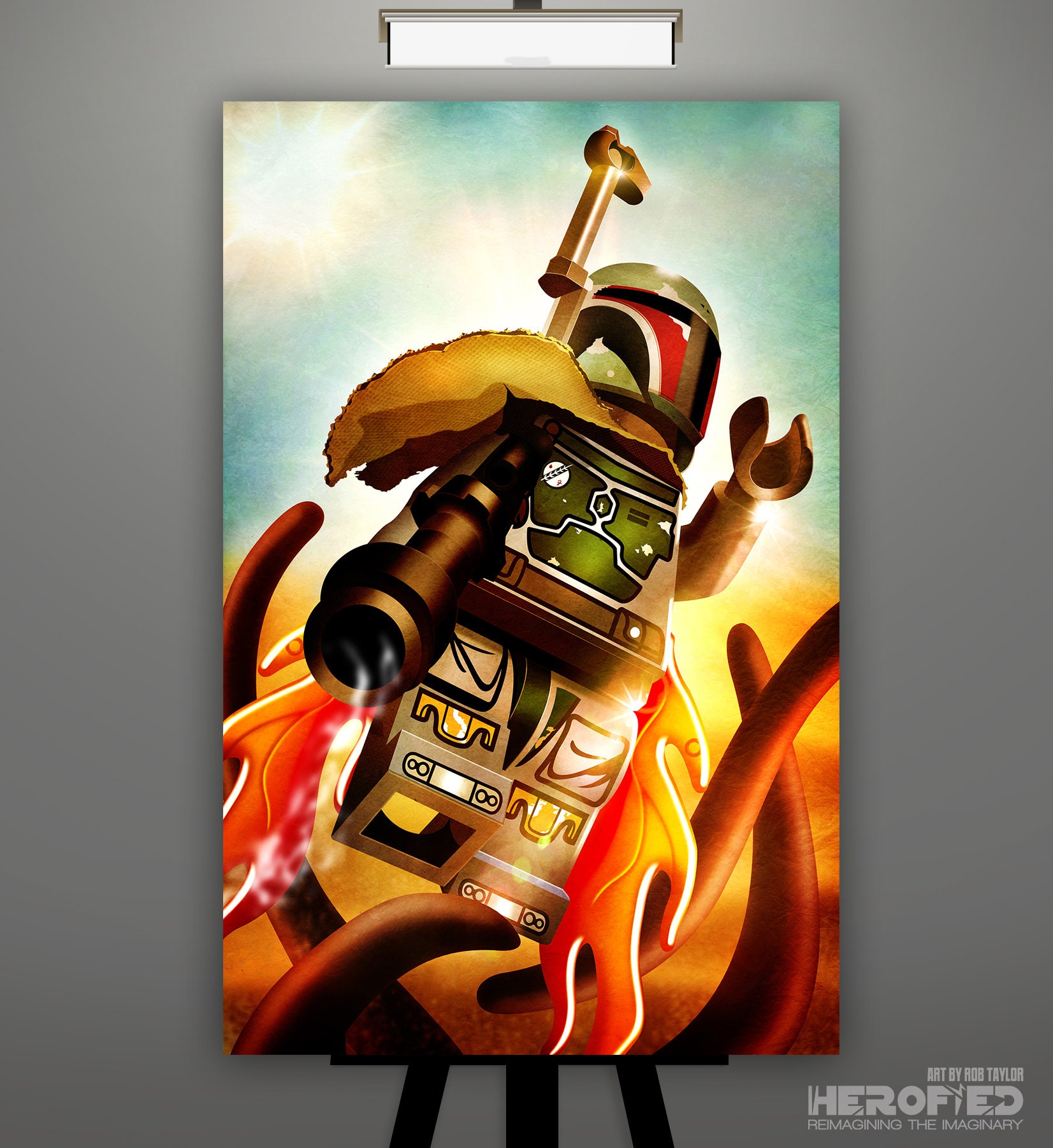 LEGO Mr. Fuzzy - Fallout - Posters and Art Prints