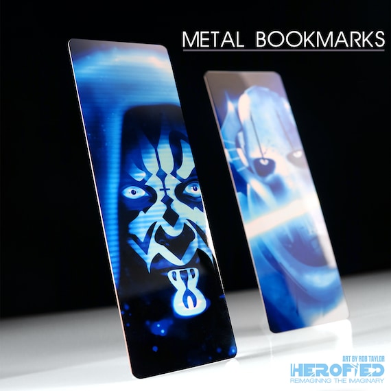 Metal Bookmarks Inspired by Star Wars Choose Your Bookmark Designs