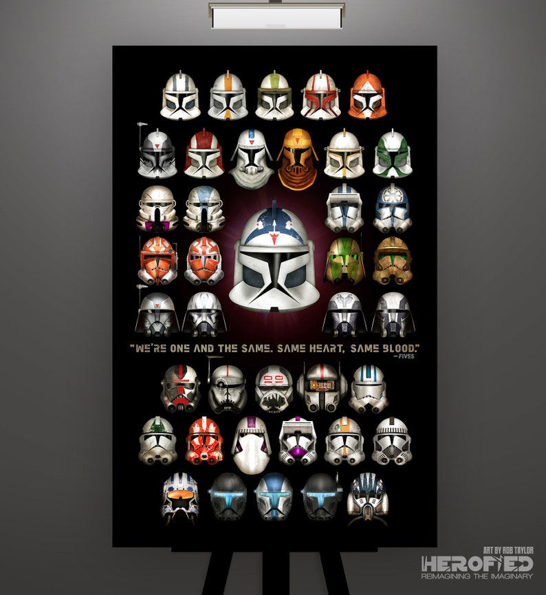 Star Wars Clone Trooper Helmet Composite 7 of 7 / Etsy