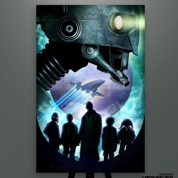 Star Wars Skeleton Crew Inspired "Where None Dare to Go" / Art Print by Herofied / Metal, Canvas, & Acrylic options