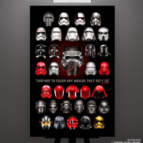 Herhaal Habitat Lijken Star Wars First and Final Order Stormtrooper helmet - Etsy