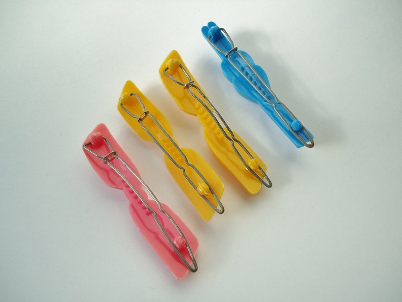 plastic hair slides