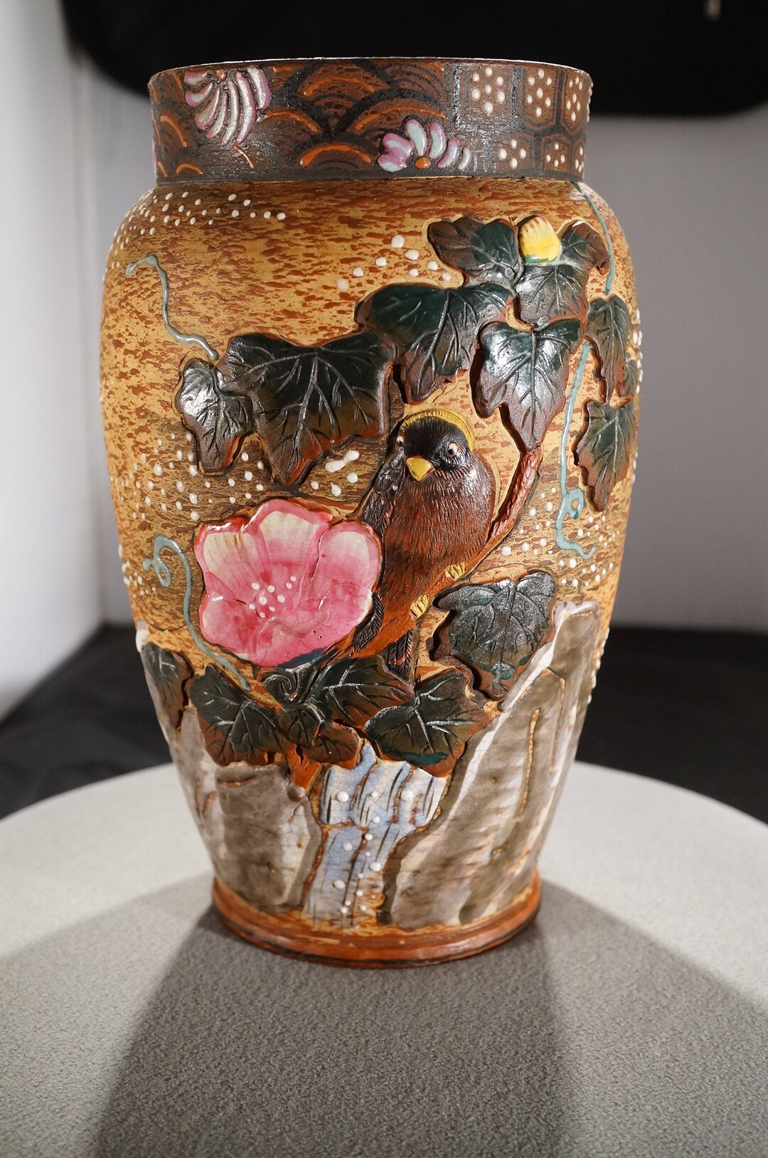 花瓶・フラワースタンド Vintage French Art Pottery Vase il_1080xN.1347294607_er0j.jpg