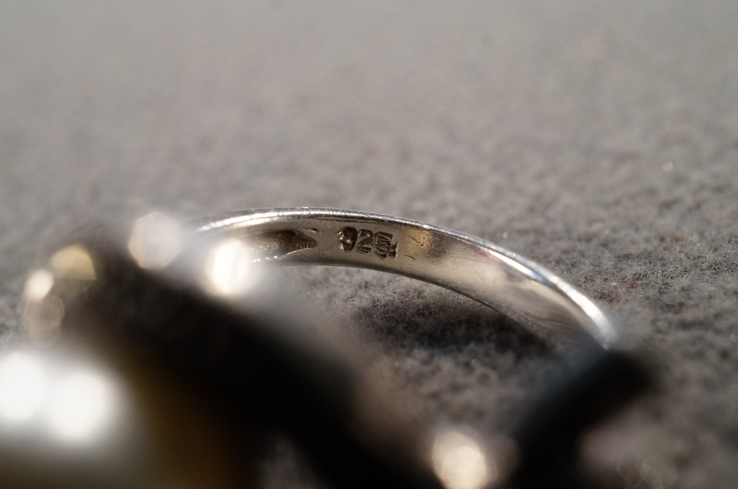 Vintage Sterling Silver Band Ring Multi Round Cultured Pearl Prong