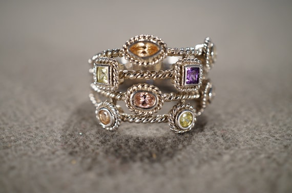 Vintage multi-color cubic zirconia - Gem